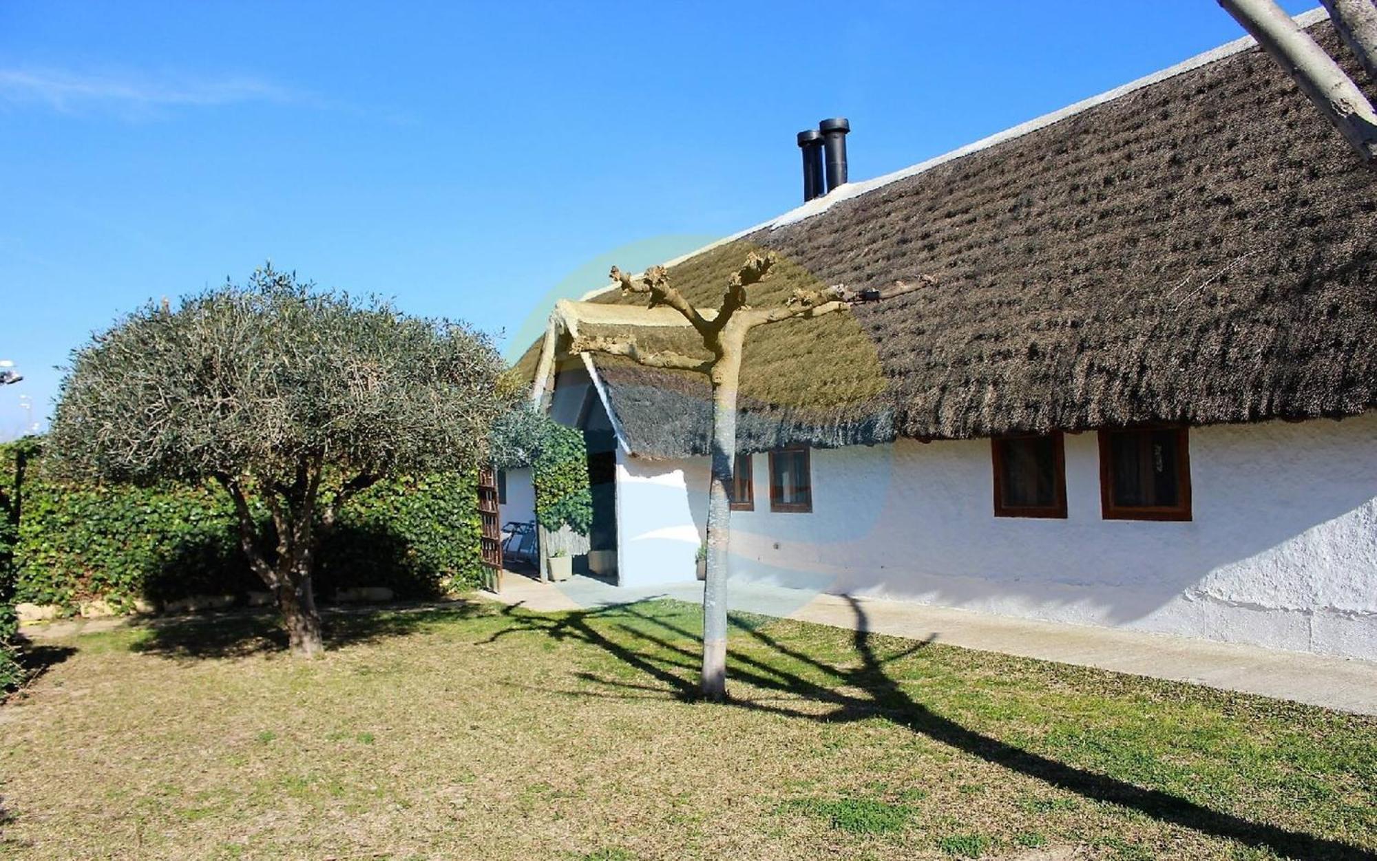 فيلا Barraca Tipica Del Delta, Con Piscina, Jardin Y Barbacoa - Deltavacaciones سانت جاومي د إنفيجا المظهر الخارجي الصورة